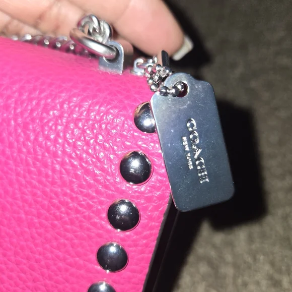 NWOT Coach Mini Klare Crossbody Bag With Rivets - Picture 16 of 17